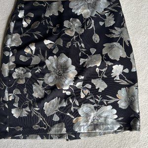 ROZ&ALI  Womens Skirt  1X  Stretch Waistband   Wedding Comfy Dressy Evening